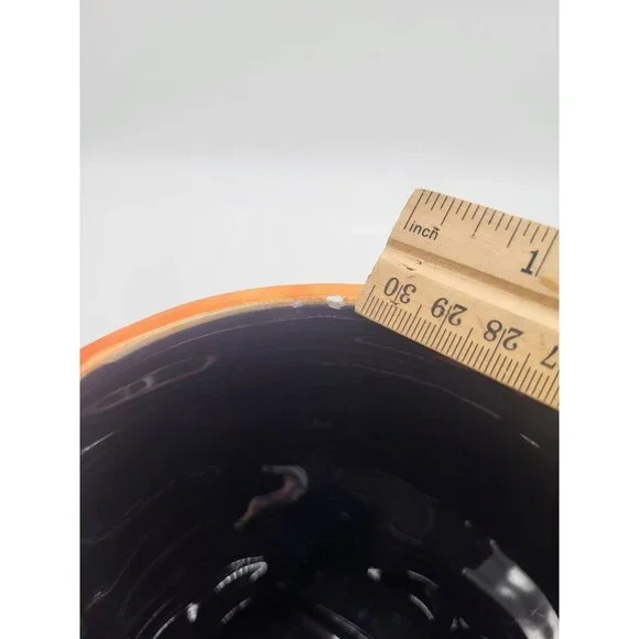 Publix Supermarket Halloween Witch Cauldron Candy Bowl Planter Ceramic Decor - Picture 5 of 12